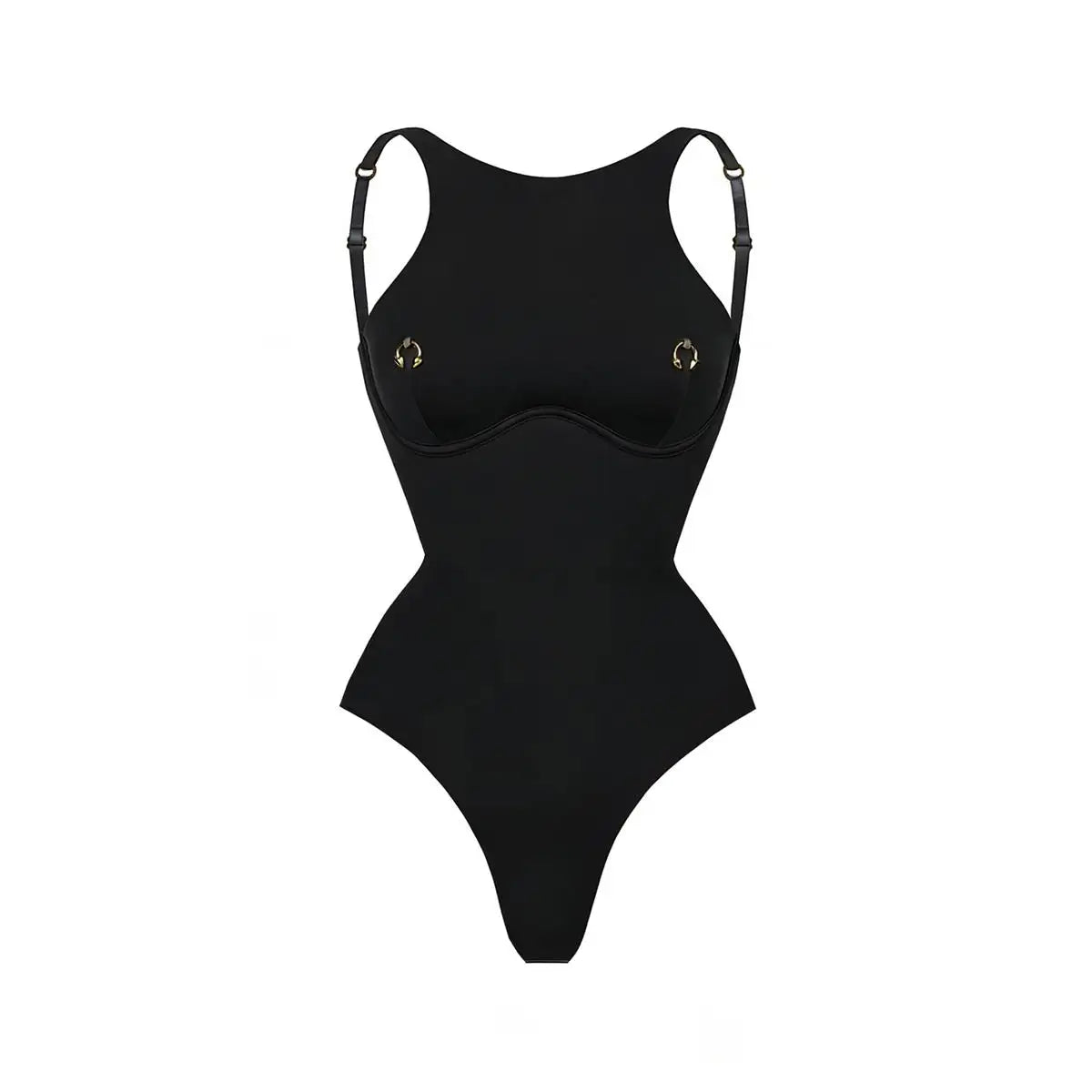 Bañador Mujer Monokini Sexy Push Up Corte Alto 2 Piezas Color Sólido Verano 2026