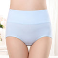 Women's Panties Abdominal Shaping Briefs Cotton Underpants Plus Size High Waist Underwear Ladies Solid Color Sexy Lingeries Soft
