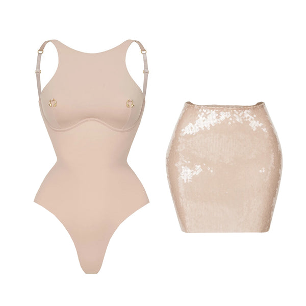 Bañador Mujer Monokini Sexy Push Up Corte Alto 2 Piezas Color Sólido Verano 2026
