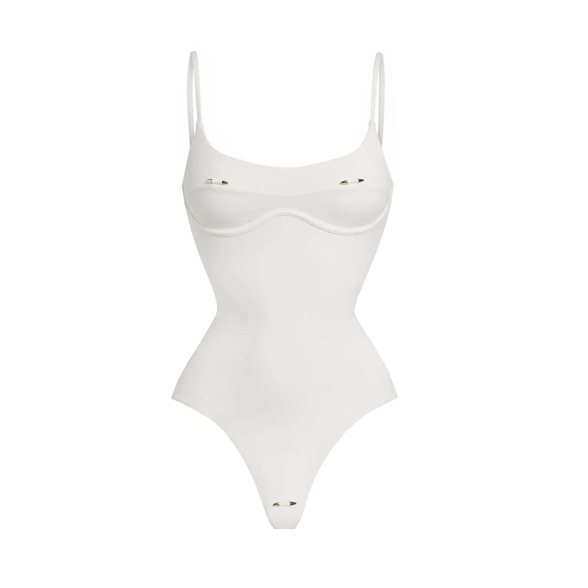 Bañador Mujer Monokini Sexy Push Up Corte Alto 2 Piezas Color Sólido Verano 2026