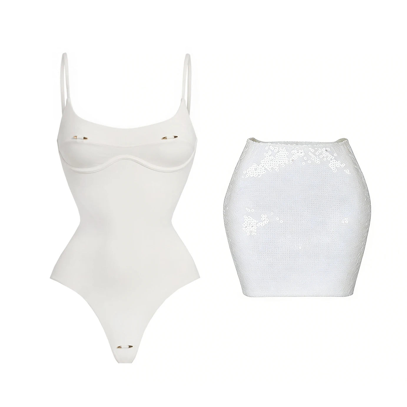 Bañador Mujer Monokini Sexy Push Up Corte Alto 2 Piezas Color Sólido Verano 2026