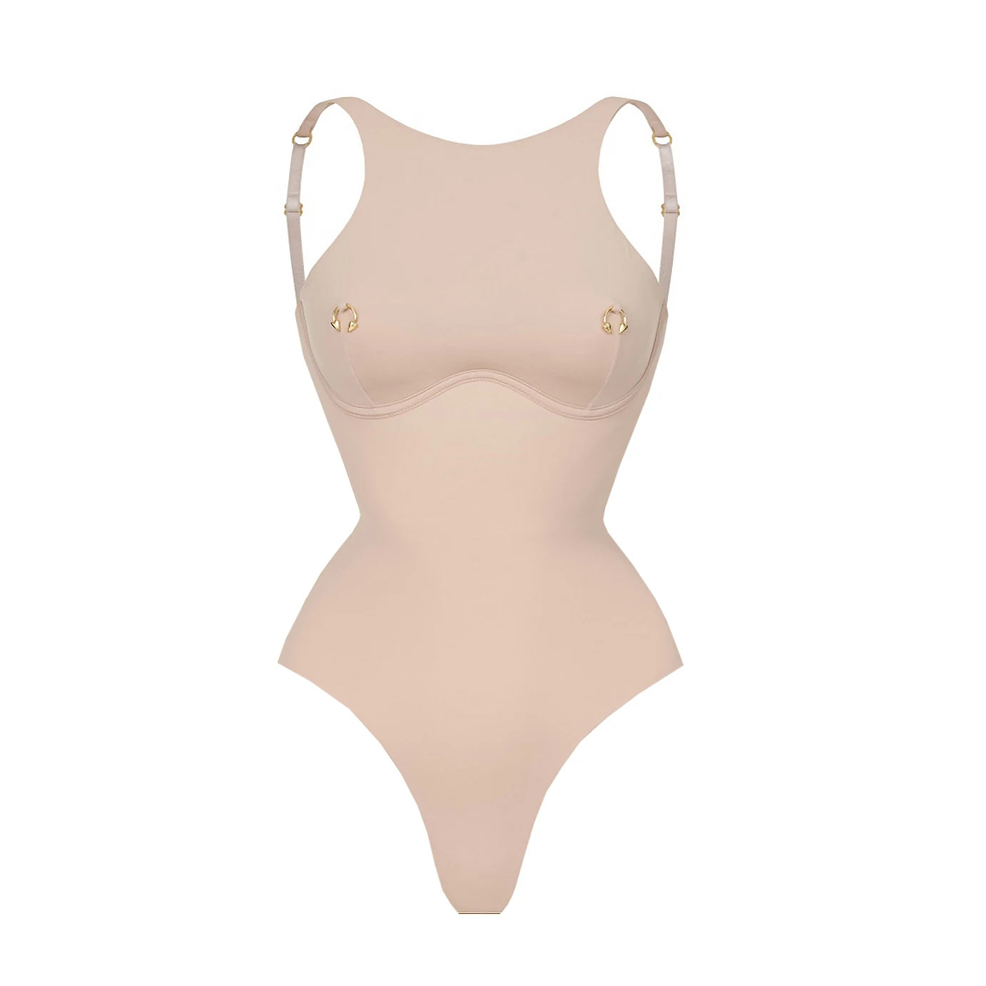 Bañador Mujer Monokini Sexy Push Up Corte Alto 2 Piezas Color Sólido Verano 2026