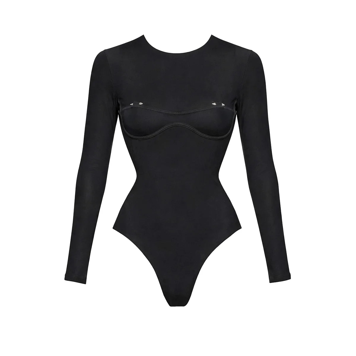 Bañador Mujer Monokini Sexy Push Up Corte Alto 2 Piezas Color Sólido Verano 2026